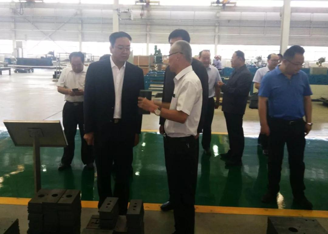 甘肃省政府副省长张世珍一行旅行考察“人生就是博·伊士顿”电梯厂